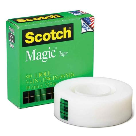 Scotch magic tape with a dull finish